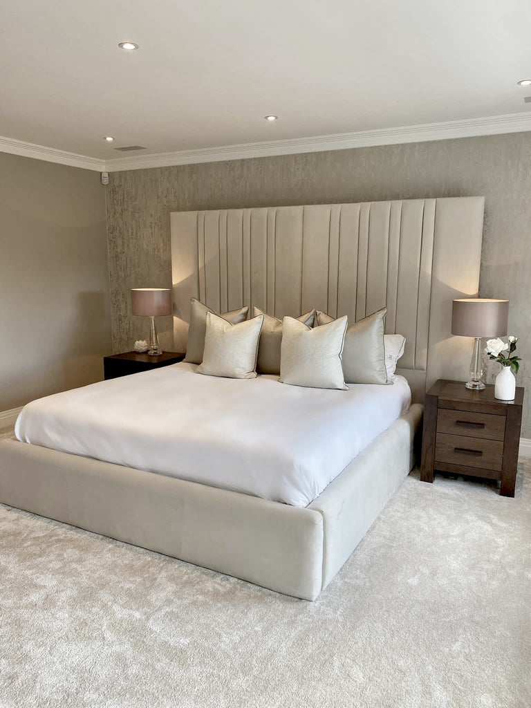 Pembroke Wide Headboard Bed