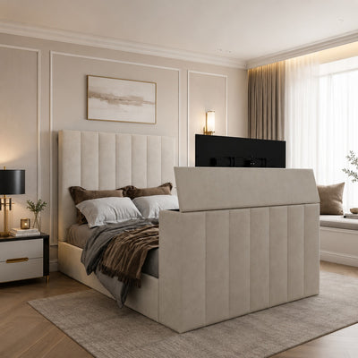 Rome TV Bed | Fits 27"–43" TVs | Free Assembly Included