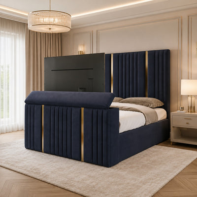 Olivia TV Bed | Fits 27"–43" TVs | Free Assembly Included