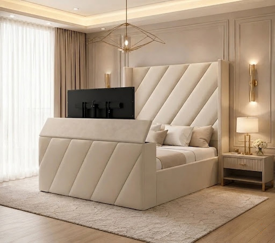 Havana TV Bed | Fits 27"–43" TVs | Free Assembly Included