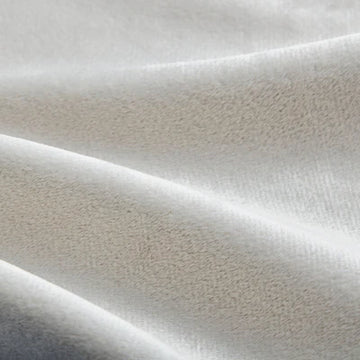 Velluto felpato color crema