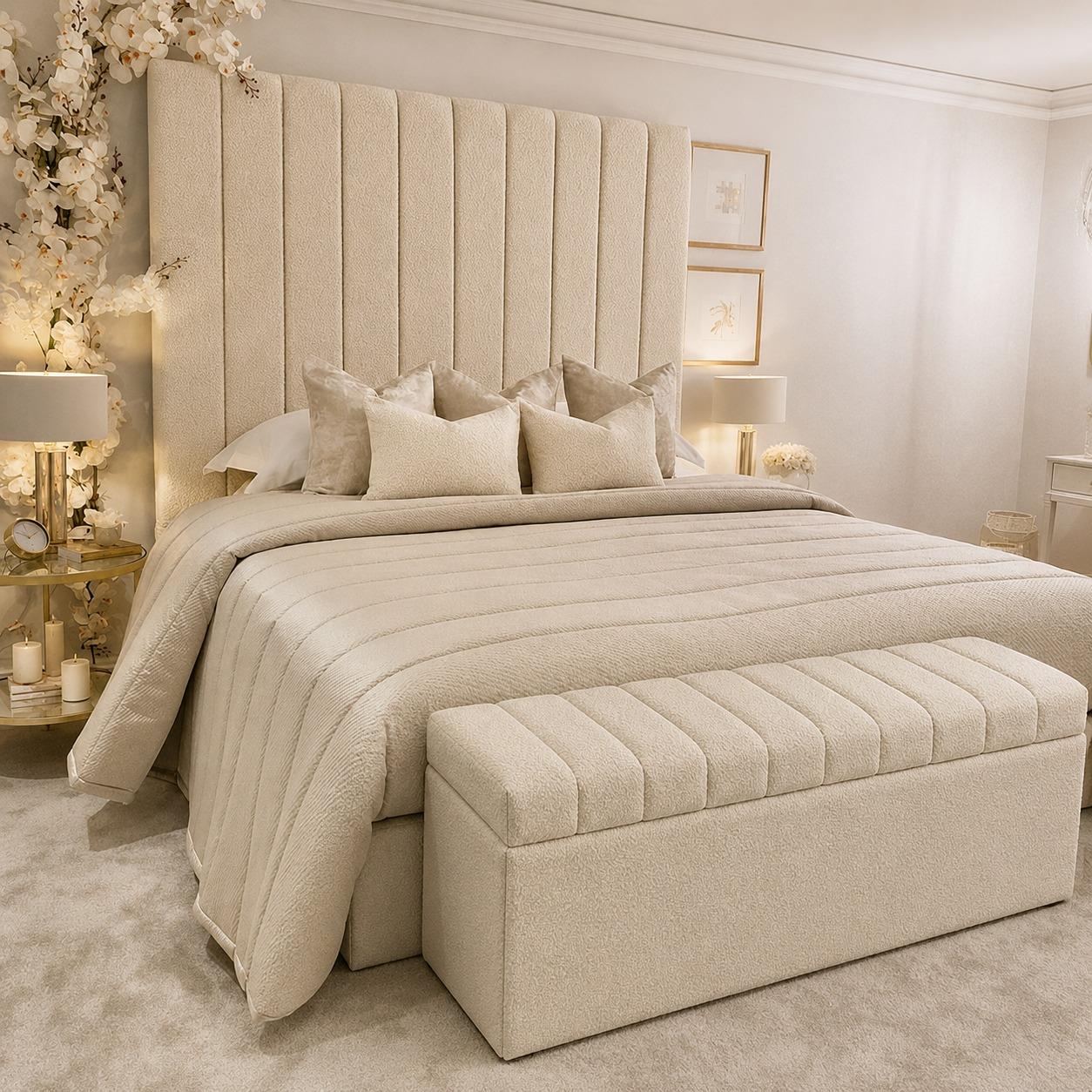 Kensington Boucle Lusso Letto