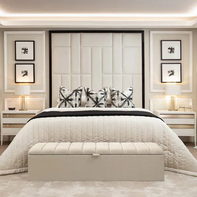 Letto con pannelli Ascot